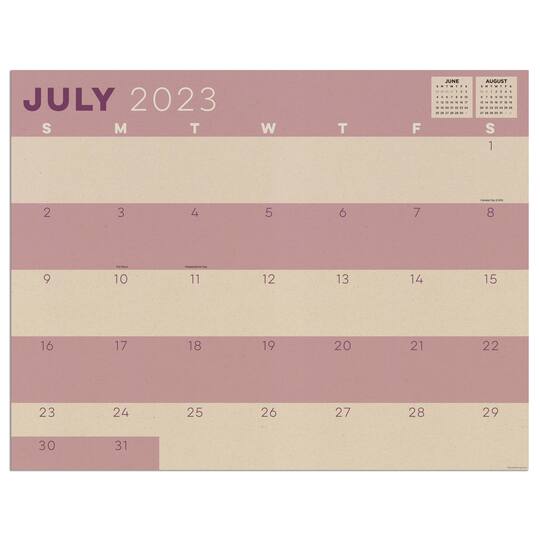TF Publishing 2023 2024 Kraft Large Desk Pad Monthly Blotter Calendar tf-publishing-2023-2024-kraft-large-desk-pad-monthly-blotter-calendar